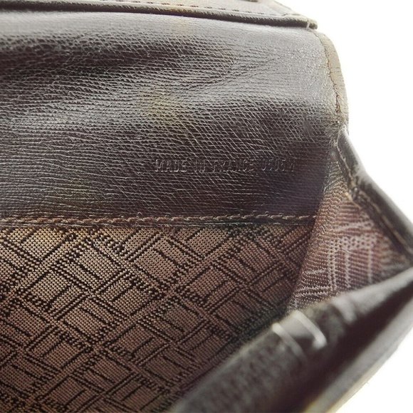 DUNHILL Long Wallet Side Car Leather Authentic - Picture 7 of 11